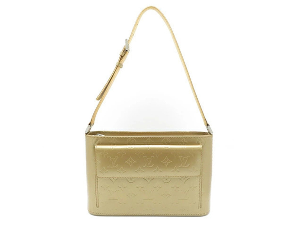 LOUIS VUITTON Alston Shoulder Bag Monogram Matte Ambre